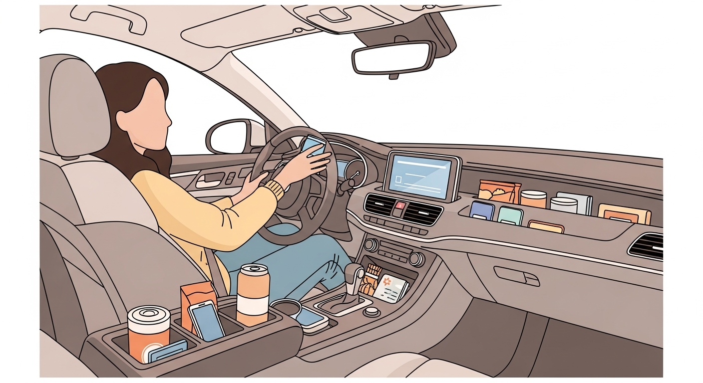 車内がゴミ屋敷だった過去に終止符!驚くほどスッキリした収納術の秘密