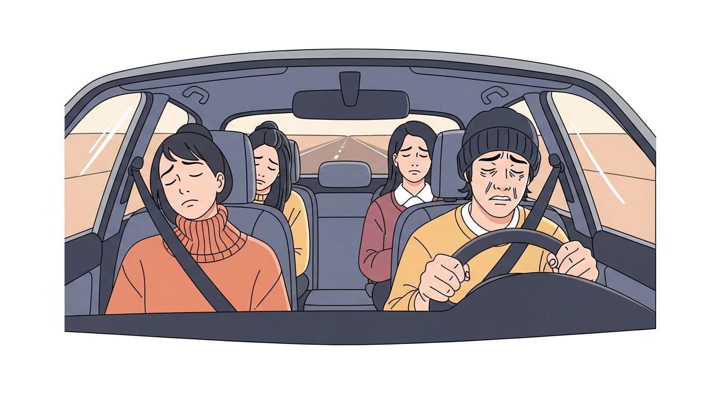 あの長距離ドライブ、私だけじゃなかった?:絶望の5時間耐久レース
